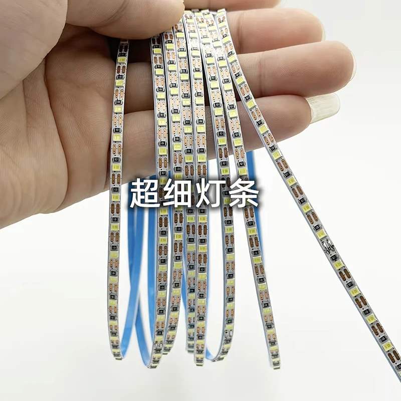 Sand Table Model Ultra-Thin LED Strip 5V 3mm Wide 120 Beads Adhesive-Cut Battery Box USB Surface Mount Light Bar