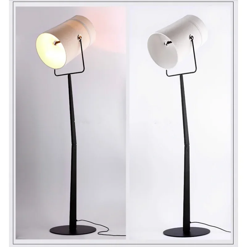 Modern Simple Diesel Fork Lampara de Pie Bedroom Living Room Floor Reading Lamps Famous Designer