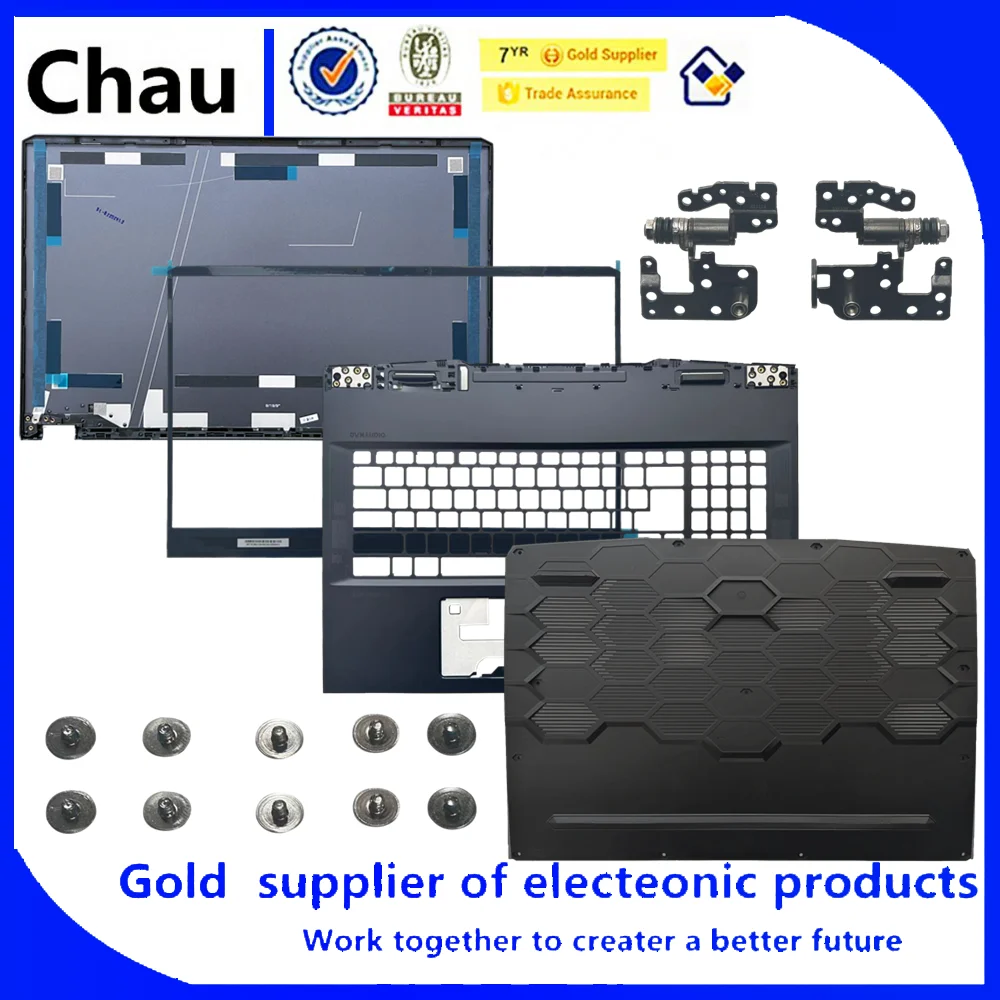

New For Chau GE76 MS-17K1 17K2 17K3 17K4 Laptop LCD Back Cove/LCD Bezel /Palmrest/Bottom/Hinge