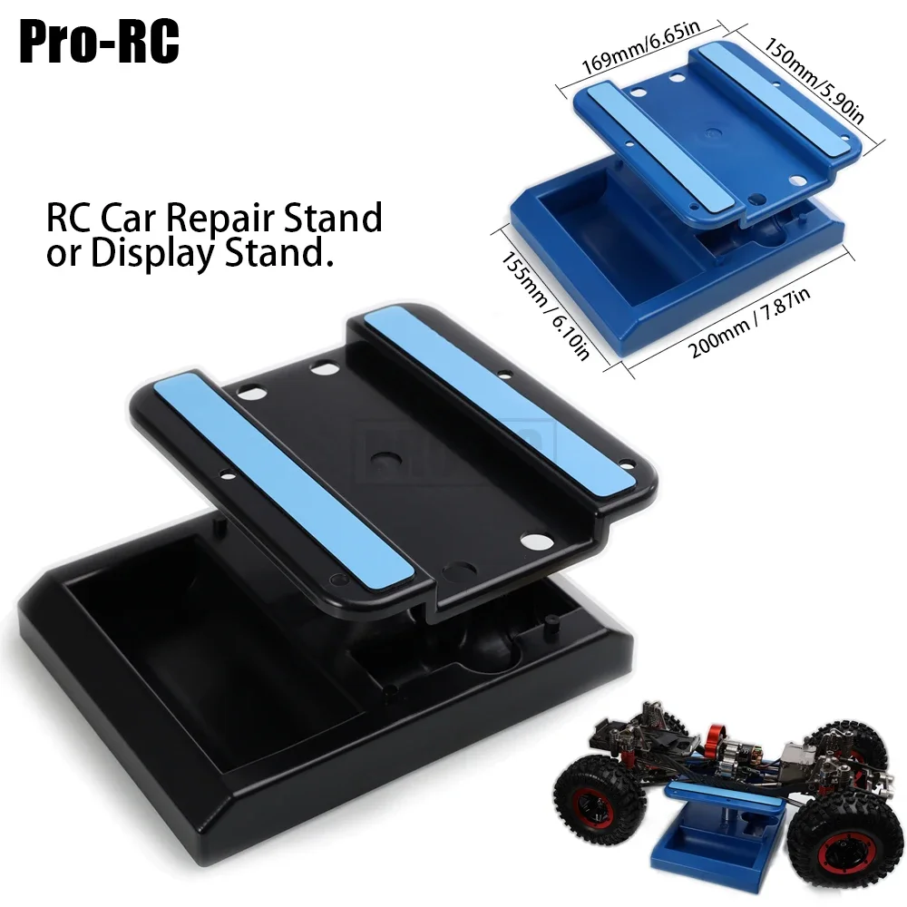 1PCS Plastic Repair Tool Work Display Stand Station for 1/12 1/10 1/8 RC Crawler Car Truck Buggy Axial SCX10 Traxxas TRX4