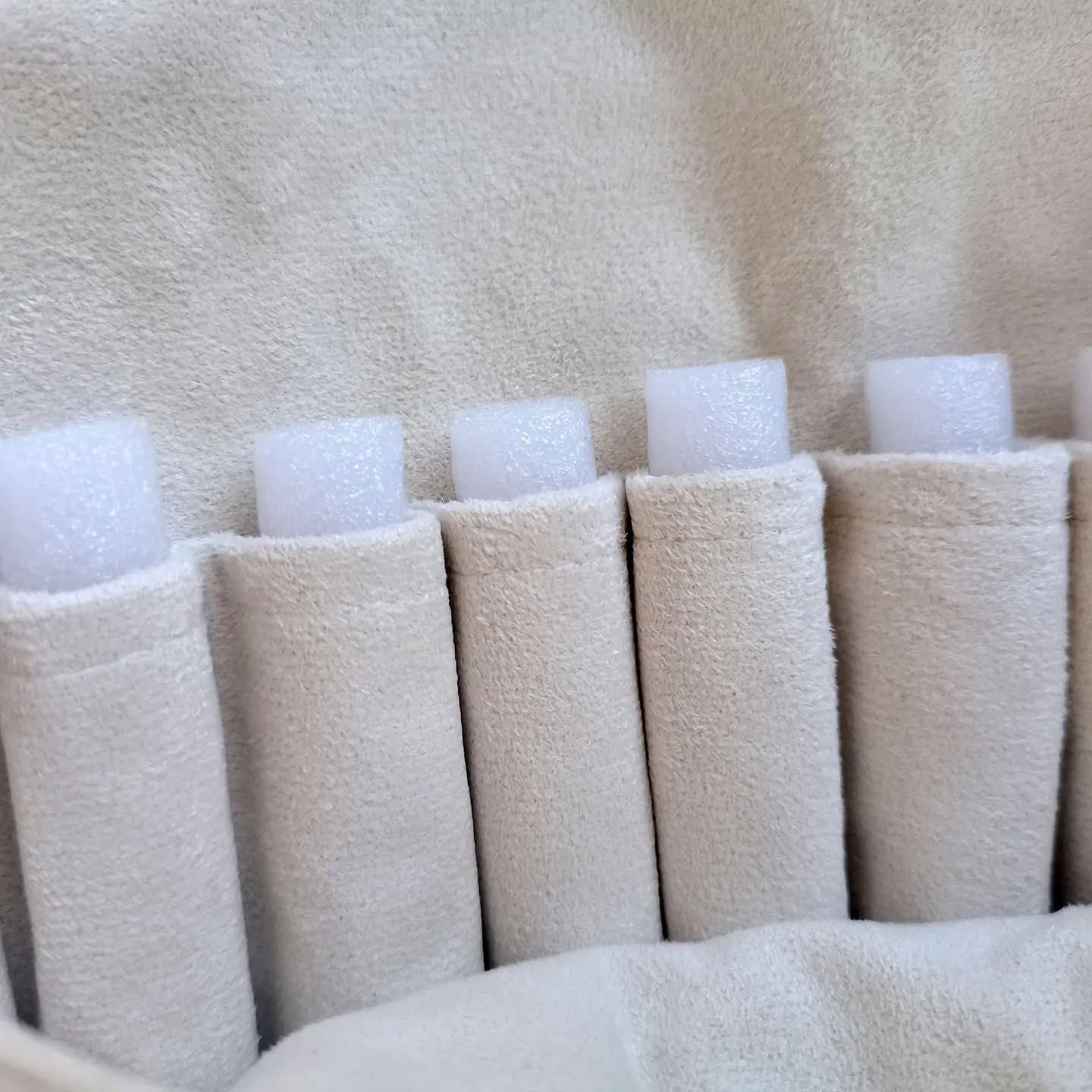 10-hole Fountain Pen Bag High Quality Pen Bag Original DIY Design Pure Cotton Pencil Bag Pencil Case