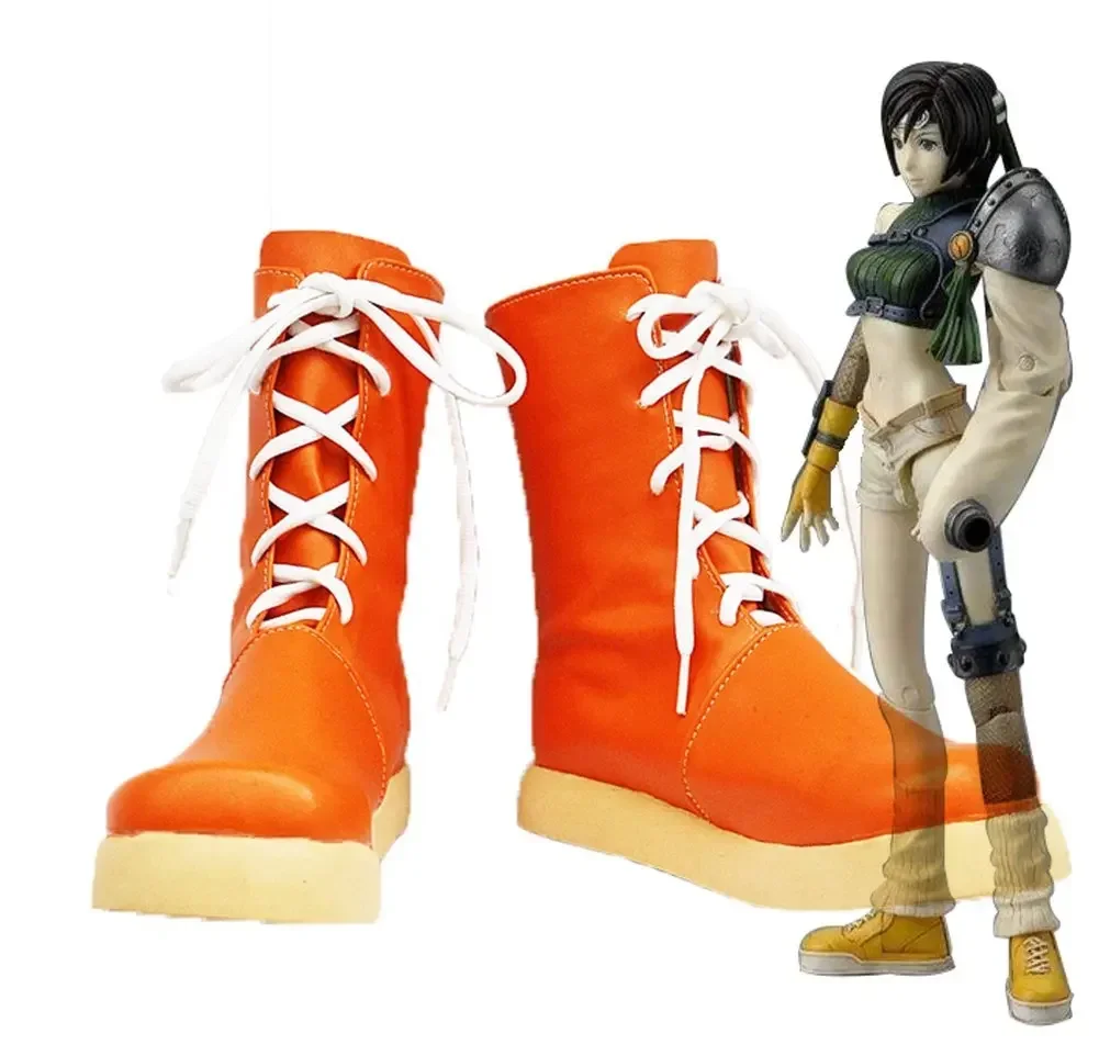 

Final Fantasy VII FF7 Yuffie Kisaragi Cosplay Shoes Long Boots Custom Made