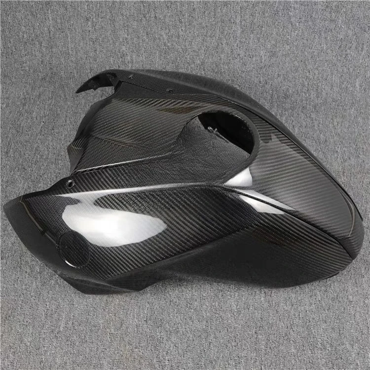 Carbon fiber modified car shell fuel tank protective cover