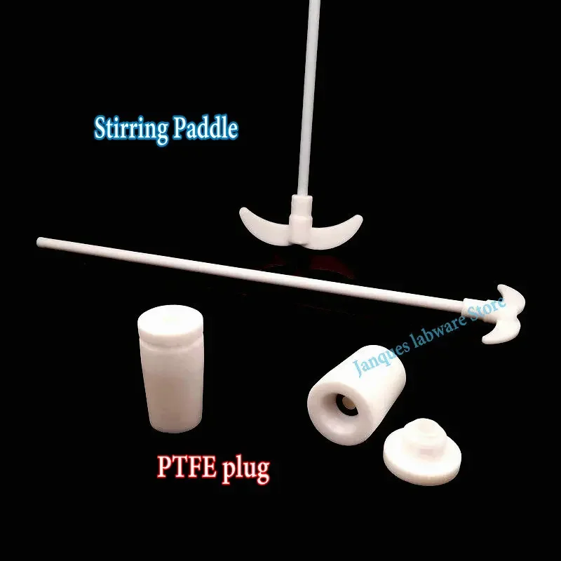 1 piece 250/300/350/500mm Two - Bladed PTFE Stirring Paddle for Laboratory Flasks or 1 piece NO.19/24/29/34/40/45/50 PTFE Plug