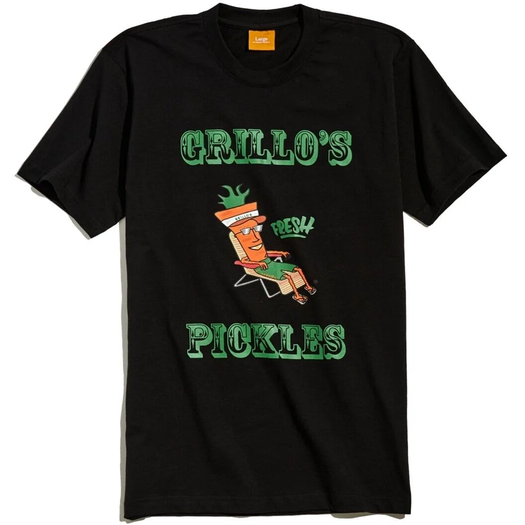 Carrots By Anwar Carrots Men's X Grillo's Pickles Tee T-Shirt in Black