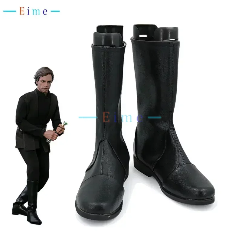 

Luke Cosplay Shoes Halloween Carnival Boots Skywalkers Cosplay Prop PU Leather Shoes Custom Made