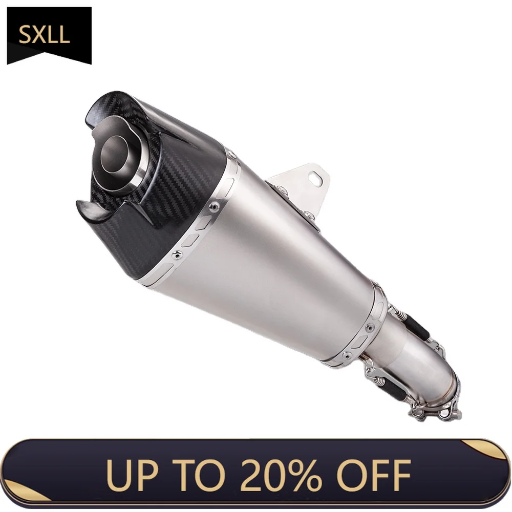 

SXLL Suitable for zx4r zx4rr motorcycle AT2 exhaust modified intermediate connection pipe exhaust car motorcycle exhaust system
