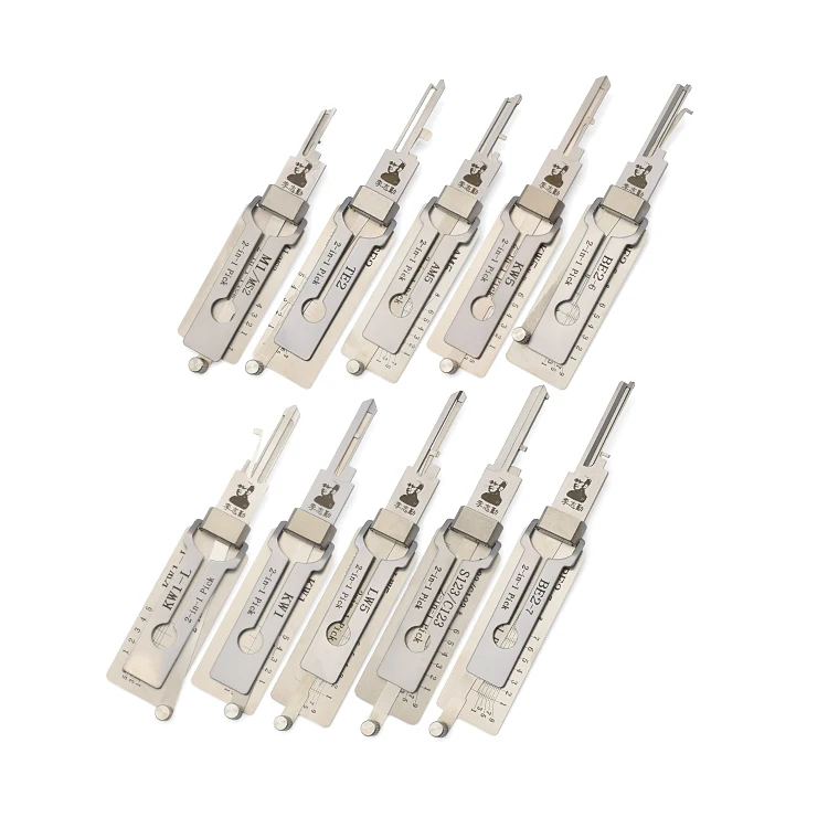 Original Locksmith Supplies LISHI PICK 32 PCS In 1 Lockpick Set Tool Set Professional Locksmith Tools Lock Picking Kit