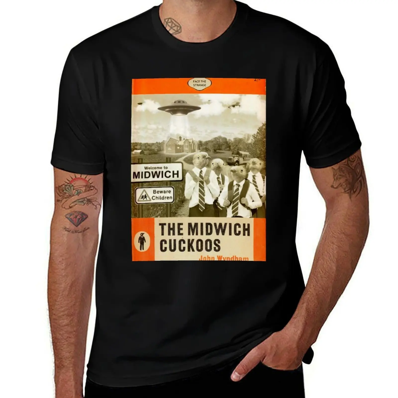 

The Midwich Cuckoos (paperback edition) T-Shirt street wear for a boy clothing for men