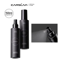 CARSLAN-Spray de ajuste de polvo líquido con imán negro, Control de aceite duradero, resistente al agua, a prueba de sudor, Spray de ajuste de maquillaje, 150ml