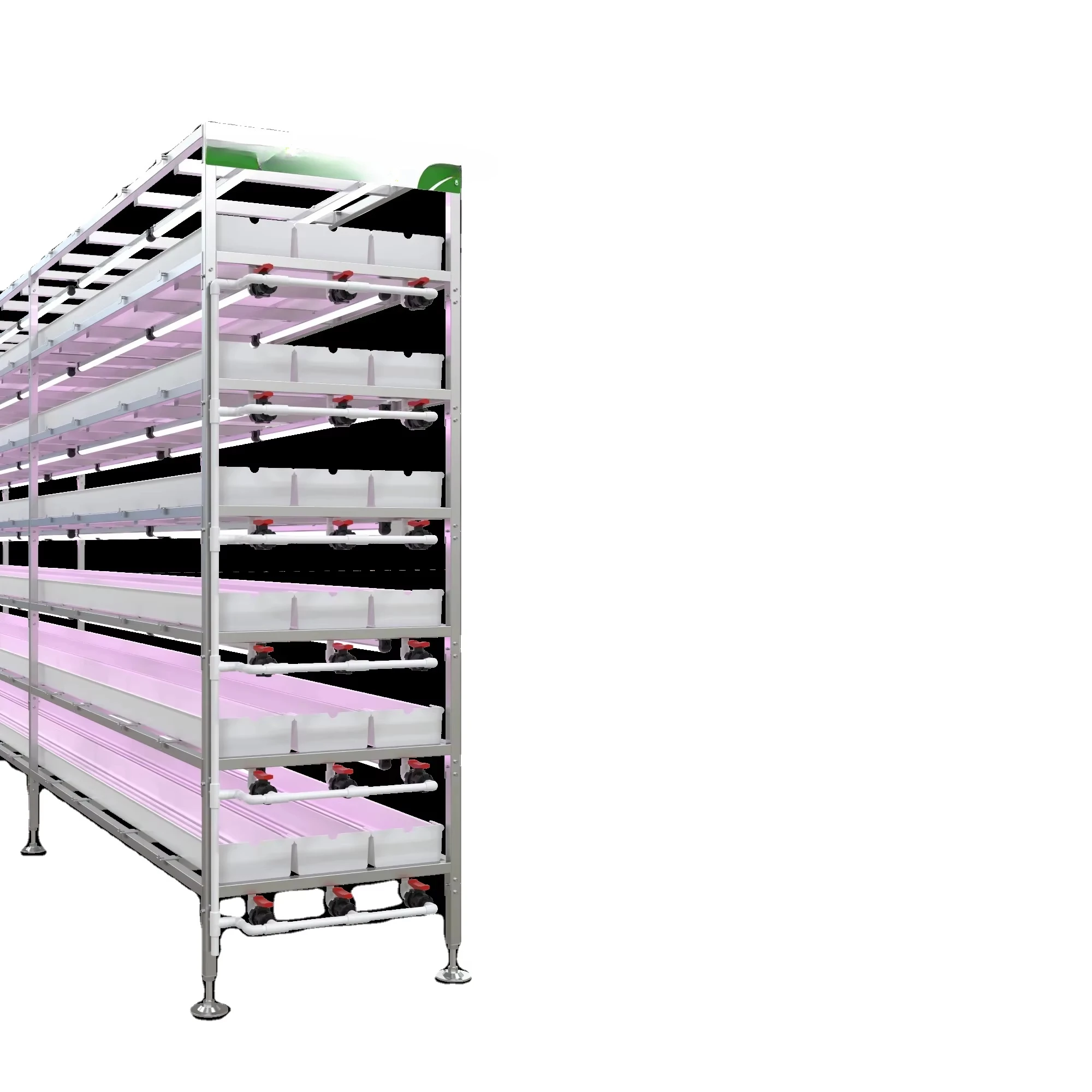 

Multi-layer Plant Rack Mobile Vertical Cultivation with Light Emitting Diode Plant Light Ventilation Irrigation System