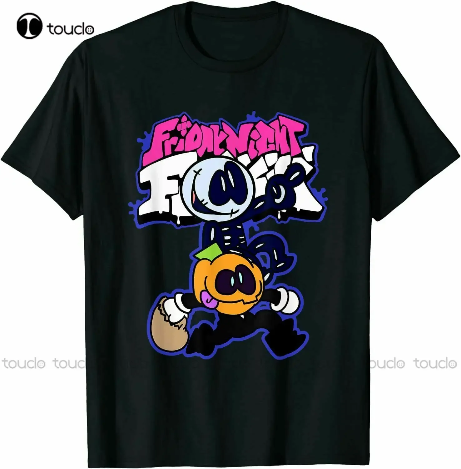 New Friday Night Funkin Skid And Pump T-Shirt Size Xs-5Xl Hawaiian Shirts For Women Cotton Tee Xs-5Xl Unisex Fashion Funny