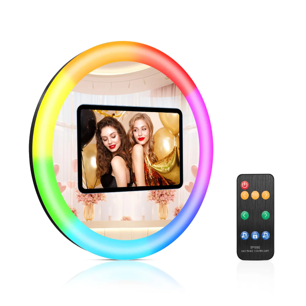 Photobooth Ring Roamer 9.7in 10.2in 10.5in 11in 12.3in 12.9in Machines For Birthday Family Party Photo Booth Selfie