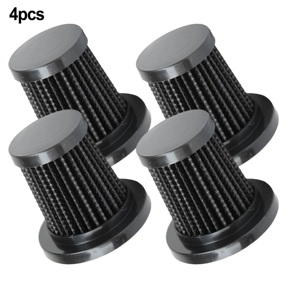 4PCS Plastic Filters Kit For Car Vacuum Portable Cordless Handheld 3 In Vacuum Cleaner Replacement Filter Accessories