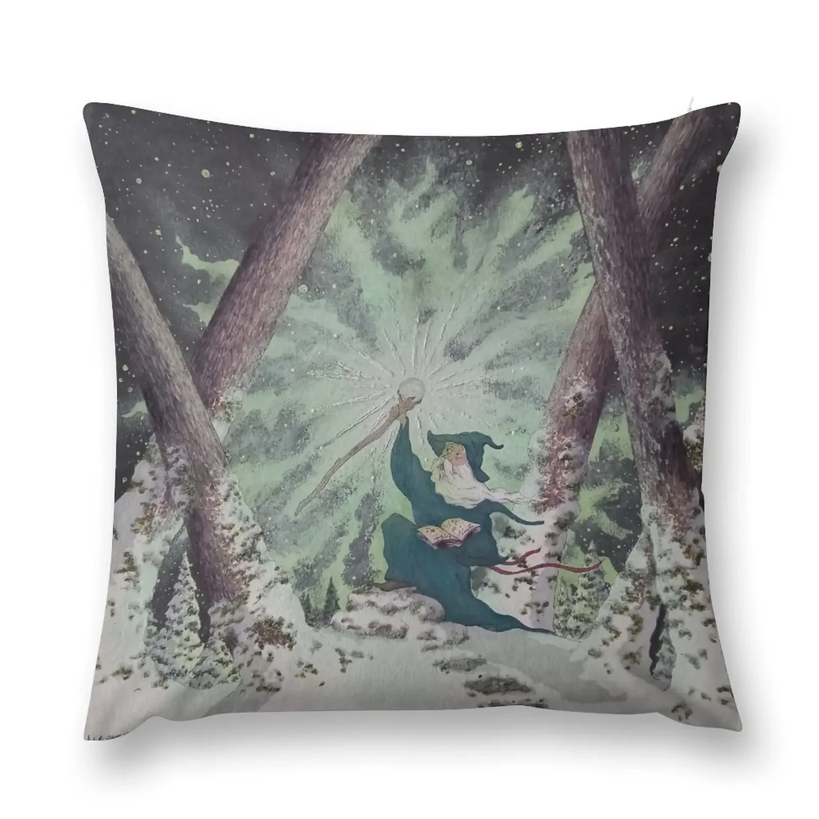 The Wizards Magic Throw Pillow Sofa Covers Pillowcases Bed Cushions pillow