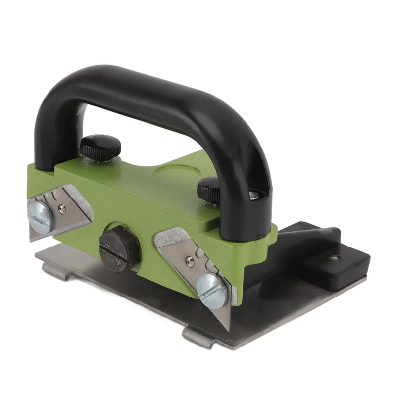 

AS60-PVC Plastic Floor Skiving Trimming Tool Pull Hand Aluminum Alloy Floor Sewing Machine Construction Tool