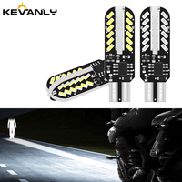 2PCS T10 W5W LED Bulbs Strobe Flash 194 198 Canbus Car Parking Lights Wedge Clearance Warning Lamp Signal Lights