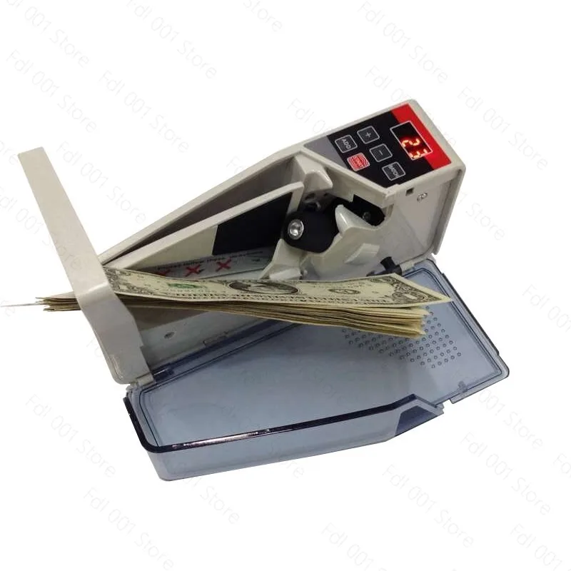 V40 Mini Portable Handy Currency Calculater Money Cash Counting Machine Banknote Counter