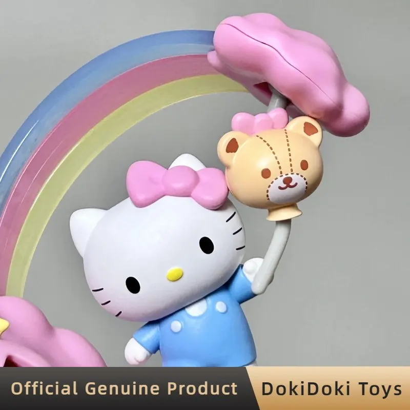 Genuine Sanrio Balloon Tour Series Blind Box Cute Desktop Ornaments Anime Figure Doll Trendy Collect Figurine Toys Gifts view 4