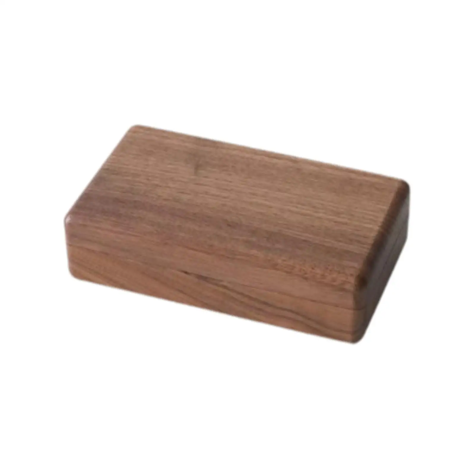 

Travel Jewelry Box Jewelry Gift Box Rectangular Black Walnut Home Organization Travel Jewelry Organizer for Bracelets Ear Studs