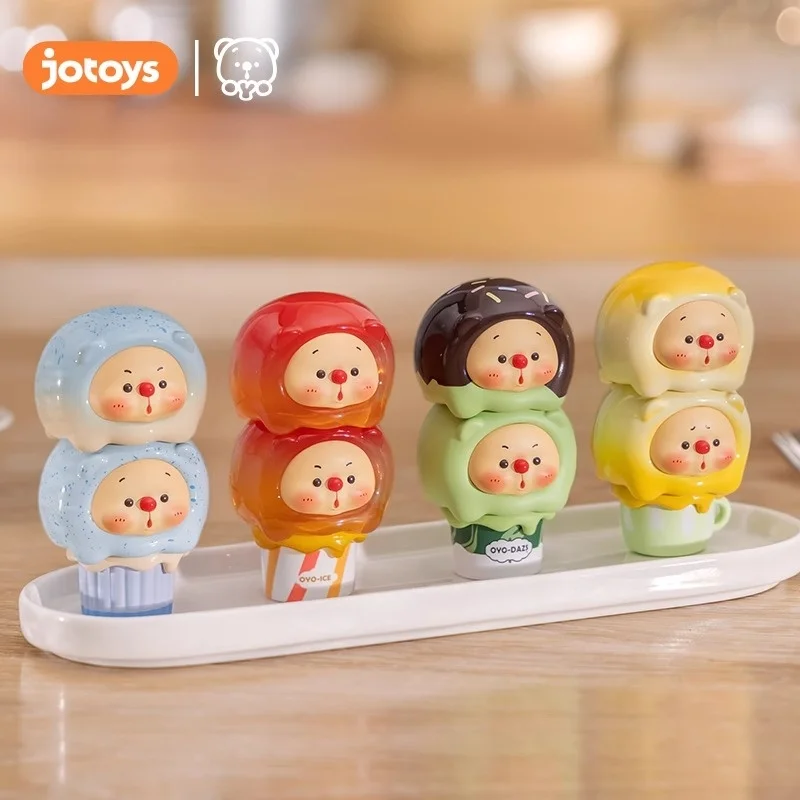 

Oyo Bear Cub Ice Cream Series Anniversary Stackable Blind Box Trendy Mini Doll Gift Garage Kit Ornament Kids Gift Toy