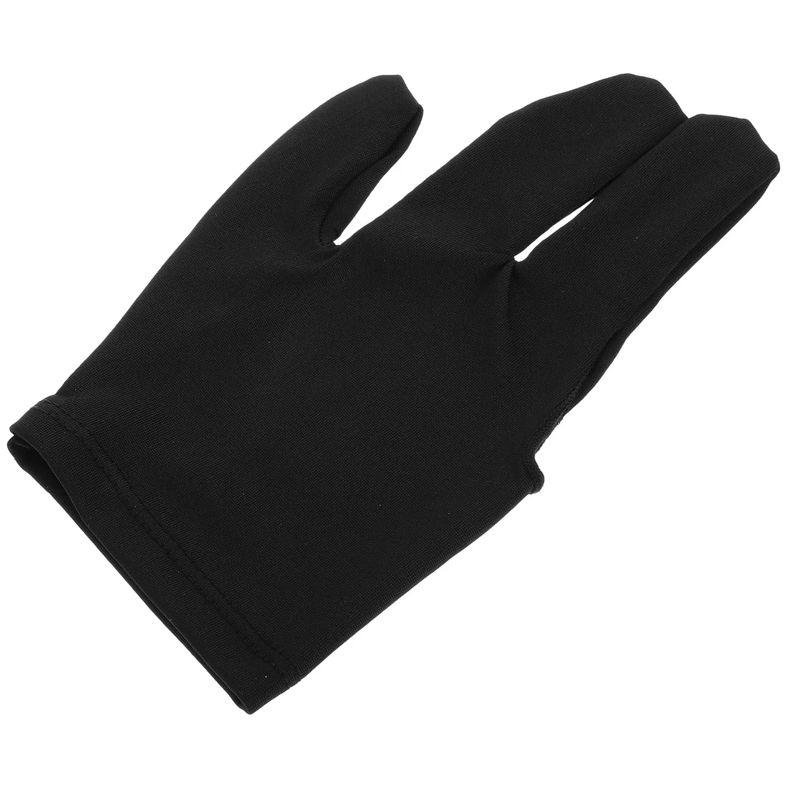 

Billiard Gloves Three Finger Pool Cue Sport Gloves Black Left Or Right Hand for Pool Players Snooker Accessories Nonslip