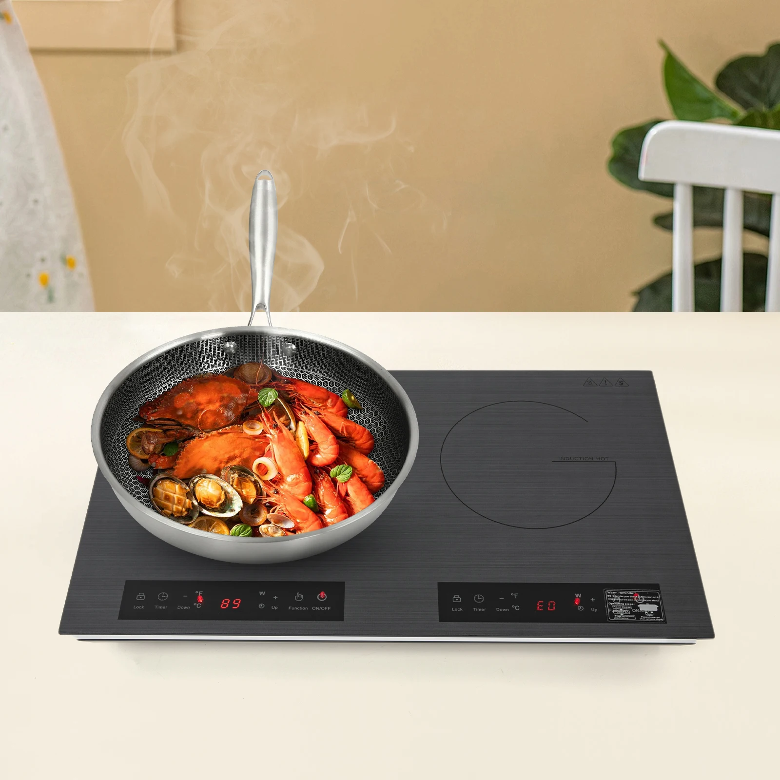 4000W 듀얼 인덕션 쿡탑 110V, 2개의 독립적인 - Hot Pot Portable Dual 리뷰 및 가격