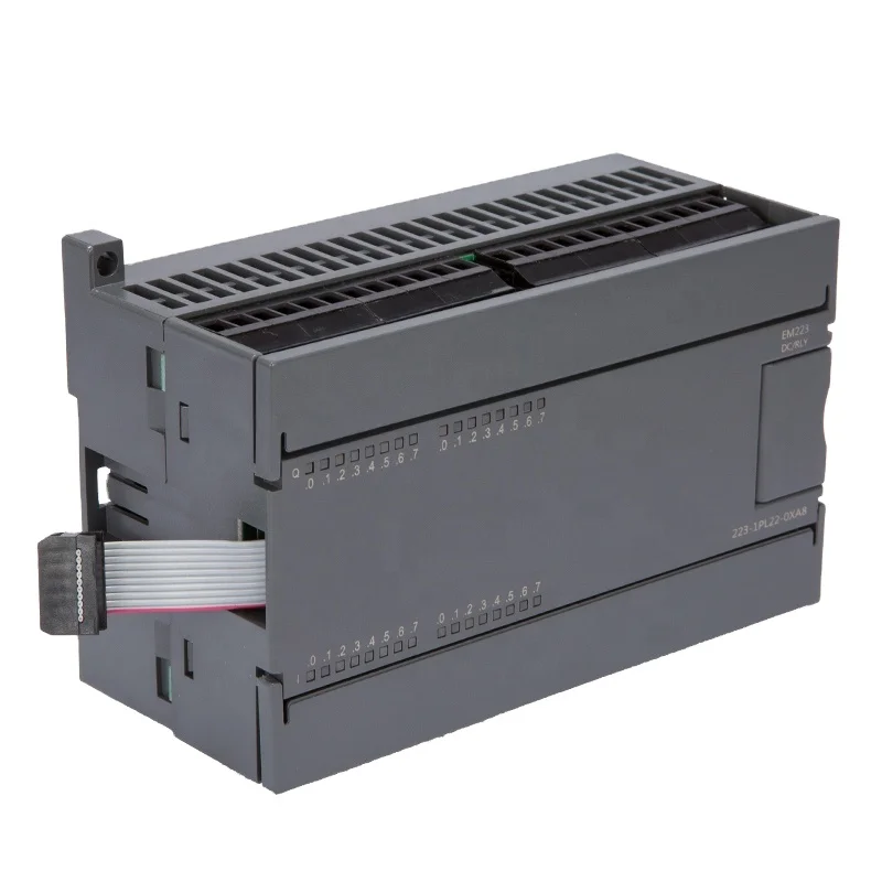 Venditore d'oro Amsamotion EM223 Modulo estensibile PLC con uscita digitale 16I 16O Tipo relè per AMX S7-200 223-1PL22-0XA0