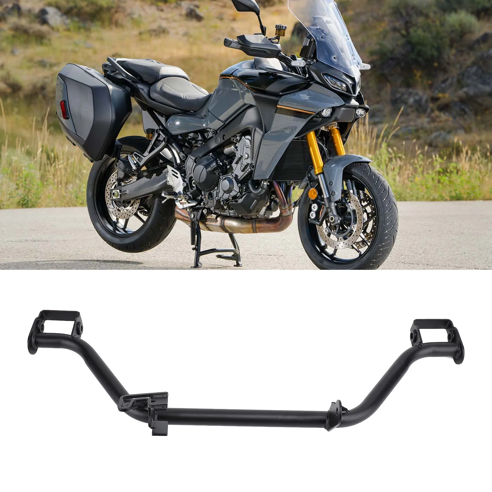 

Motorcycle Fog Light Bracket Enhanced Safety Sturdy Stylish Look Driving Light Auxiliary Lamp Holder Mount for Tracer 9 GT 2021