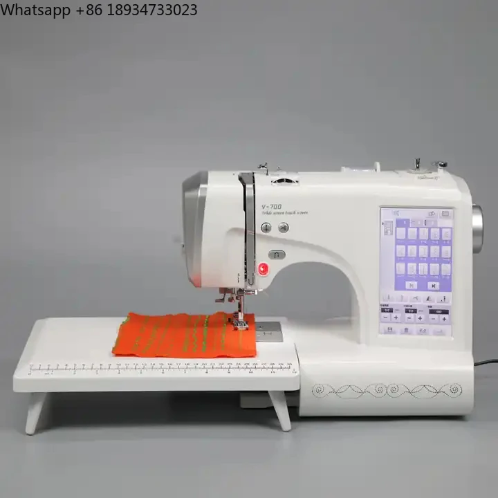 Mini Portable Electric 1 Sewing Machine Embroidery  Domestic Computerized Embroidery Machine for Garment