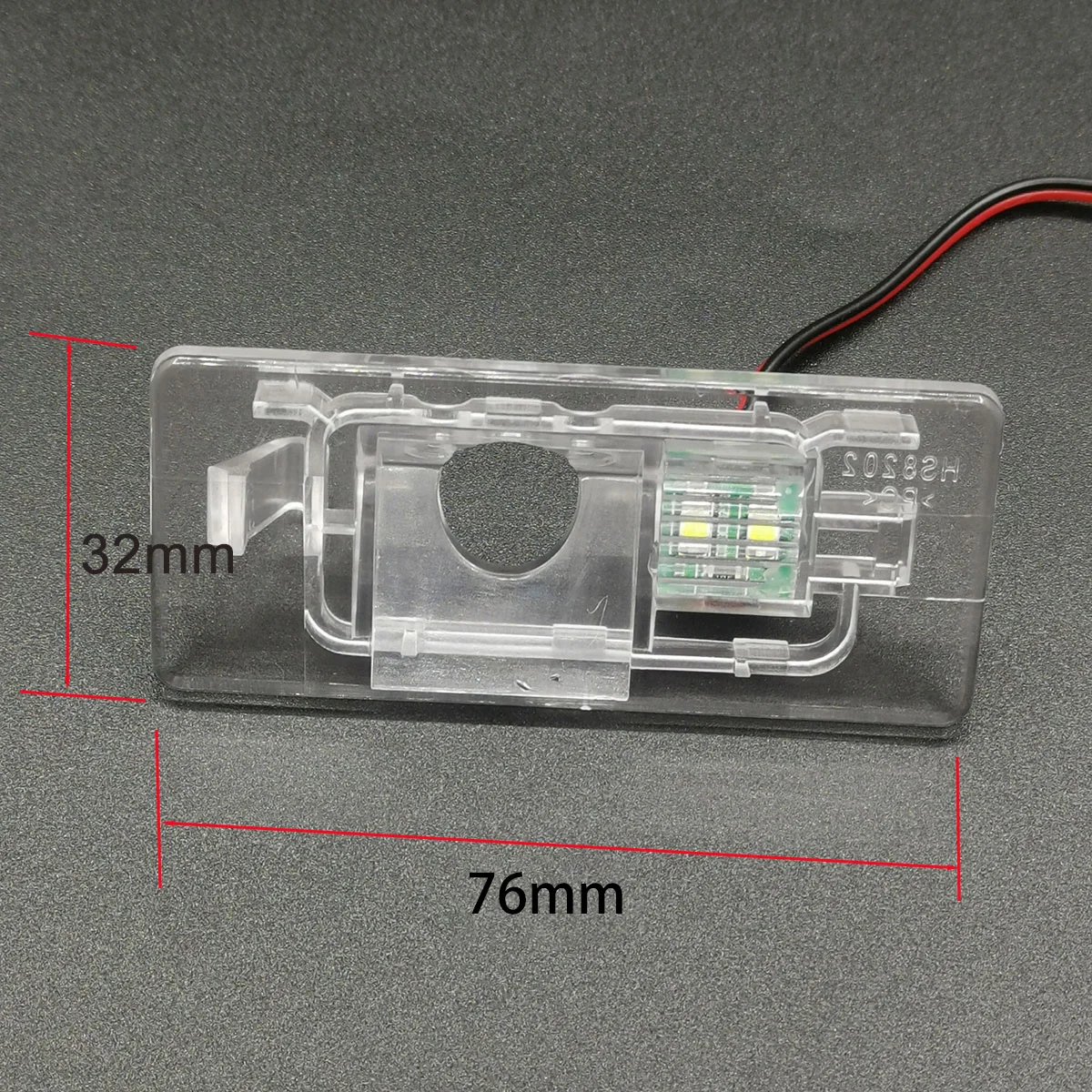 Car License Plate Light Camera\'s Shell Bracket Mount for Audi A4L/A6L/A1/A3/A7/Q3/Q5,LADA Priora, Kalina, Granta Vesta VAZ 2192