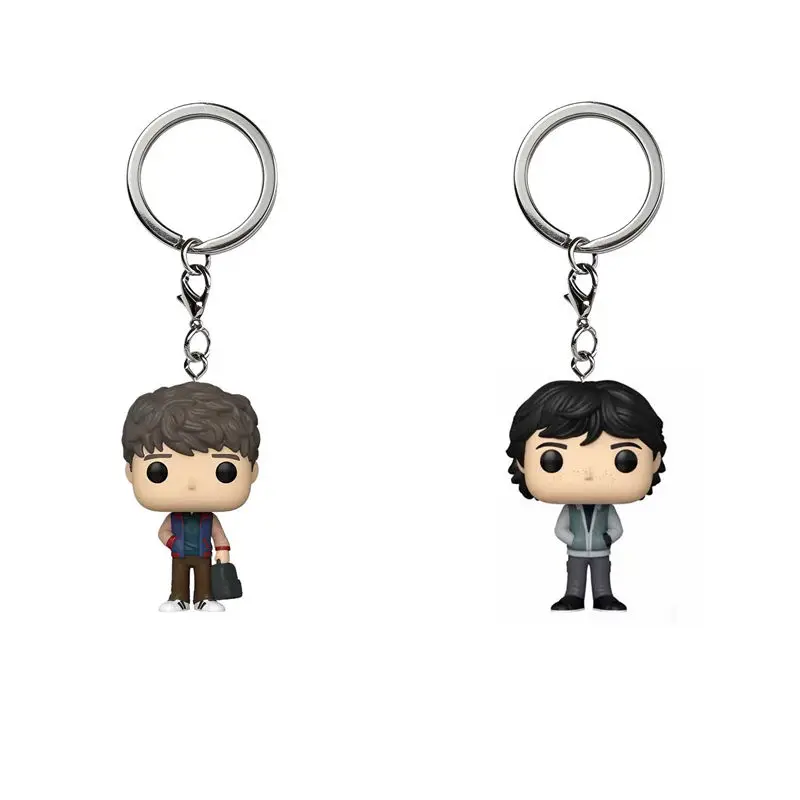 Porte-clés Funko Pop Pocket MIKE WHEELER, porte-clés WILL BYERS, figurine en vinyle, collection de poupées, jouets, cadeaux de Noël pour enfants, carnaval