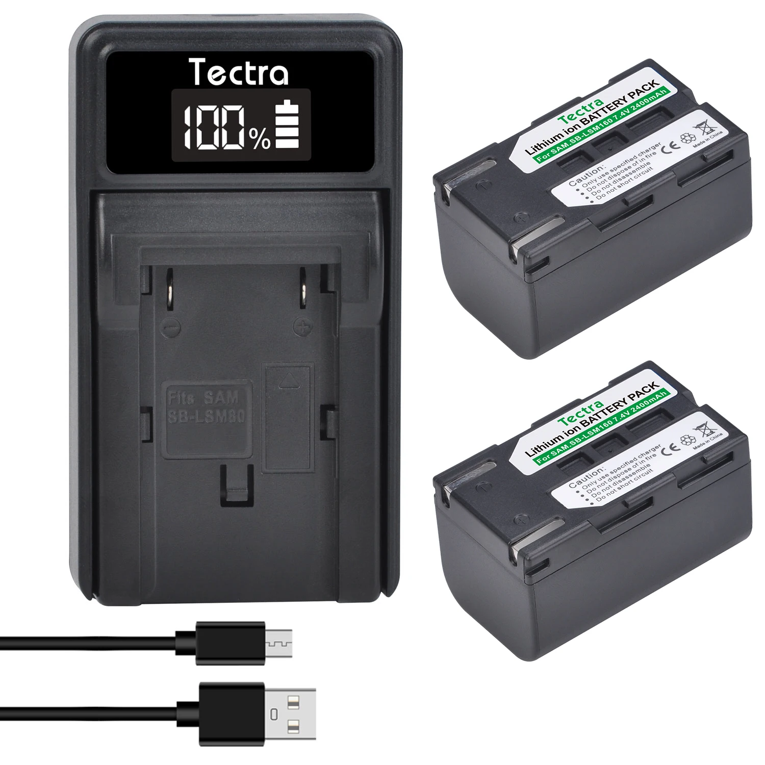 SB-SLM330 SB-LSM160 SB-LSM320 Batteria/Caricabatterie per fotocamera per SAMSUNG SB-LSM80 SC-D351 VP-D351 VP-D351i VP-D352 VP-D352i VP-D353