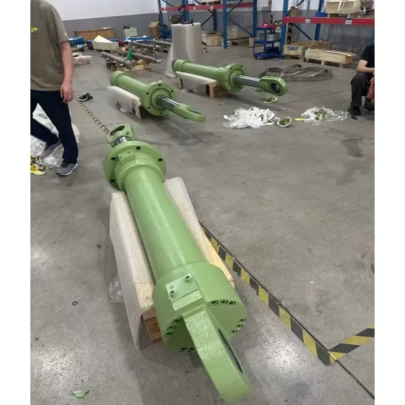 Long Stroke Outriggers Single Acting Hydraulic Piston Cylinder Custom Hydraulic Oil Press Cylinder for Tractor Crane