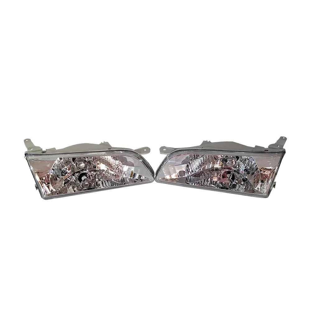 A Pair Car Headlight For Toyota Sprinter Carib AE110 AE111 AE114 1998 Headlamp