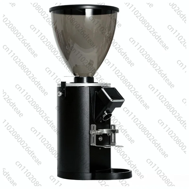 Espresso Coffee Stainless Steel Flat Burr Grinder 74mm 1200g Capacity Automatic 500W High Power Low Noise Aluminum