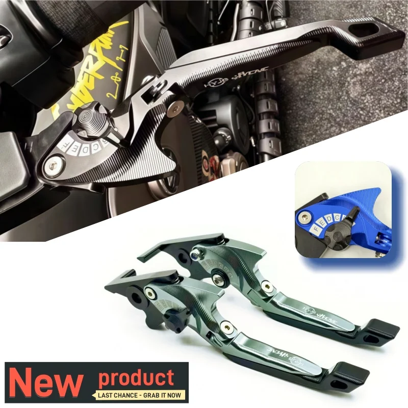 

3D Brake Lever Set For Honda BlackSpirit 2014-2016 Deaucille700 2006-2007 Motorcycle Parts Foldable Adjustable Handle Levers