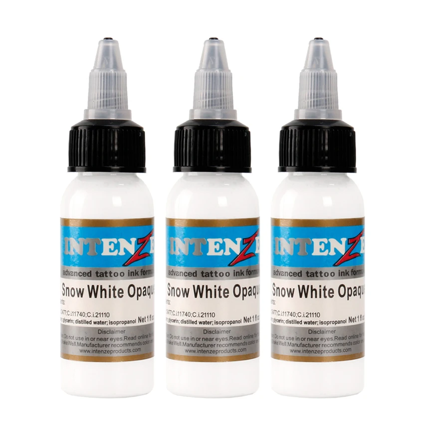 

Усовершенствованные 10 бутылочек/партия, белые чернила для татуировки, пигментные краски для татуировок и боди-арта, принадлежности для татуировок