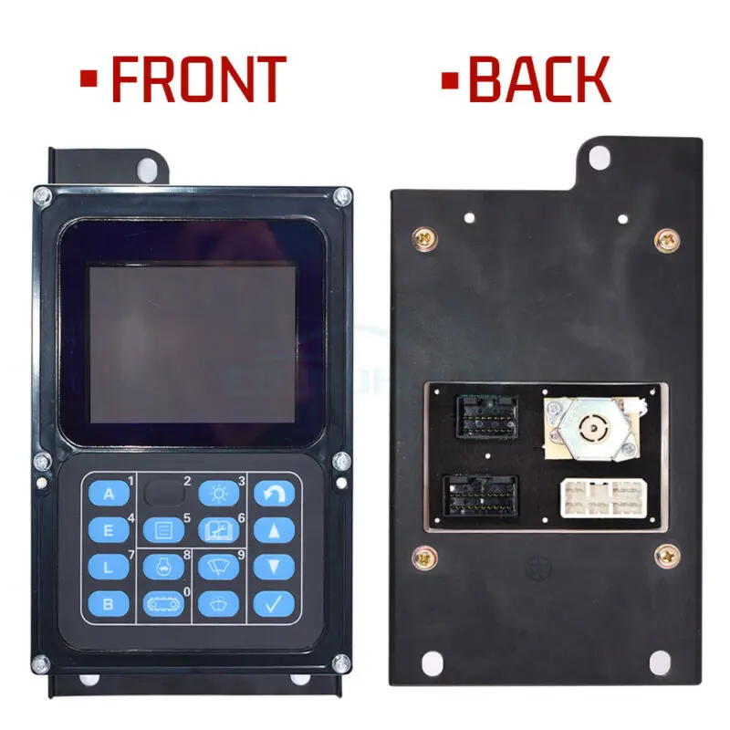 Panel de visualización para Monitor de excavadora, para Komatsu PC200-7, PC210-7, PC300-7, PC360-7, 7835-12-3007, 7835-12-1008, 7835-12-1007,