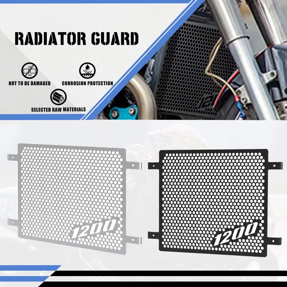 

VMAX 1200 Motorcycle Accessory Radiator Grille Guard Cover Protection FOR YAMAHA VMAX V-MAX 1200 1985-2003-2004-2005-2006-2007