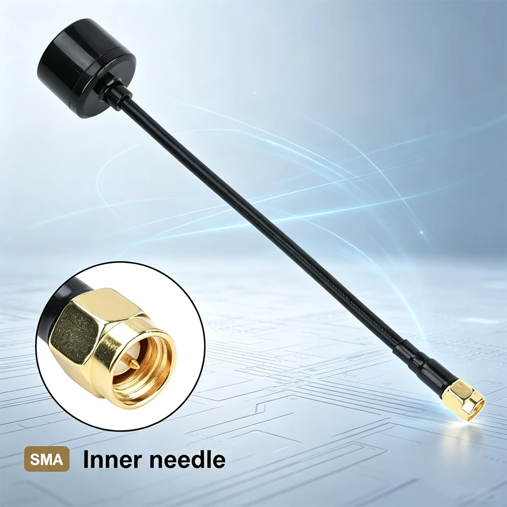 Lightweight 6-7.2G FPV Drone Antenna RHCP 3DBi SMA Inner Pin Universal Transmit Receive Antenna For RC Aircraft