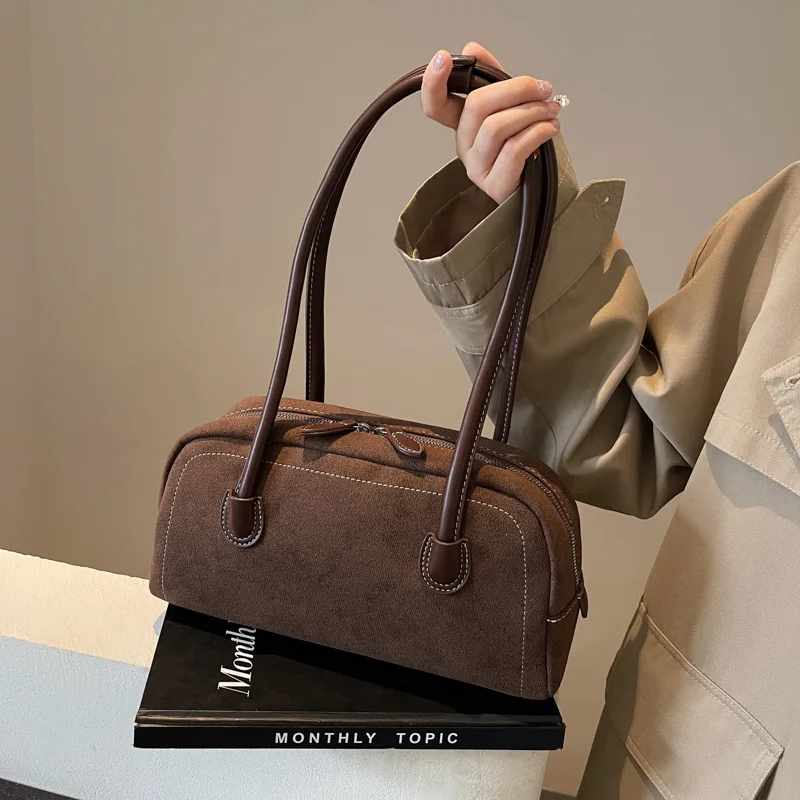 Underarm Bag Women'S Large Capacity 2026 New Pillow Bags Minimally Designed Shoulder Bag Solid Color Design