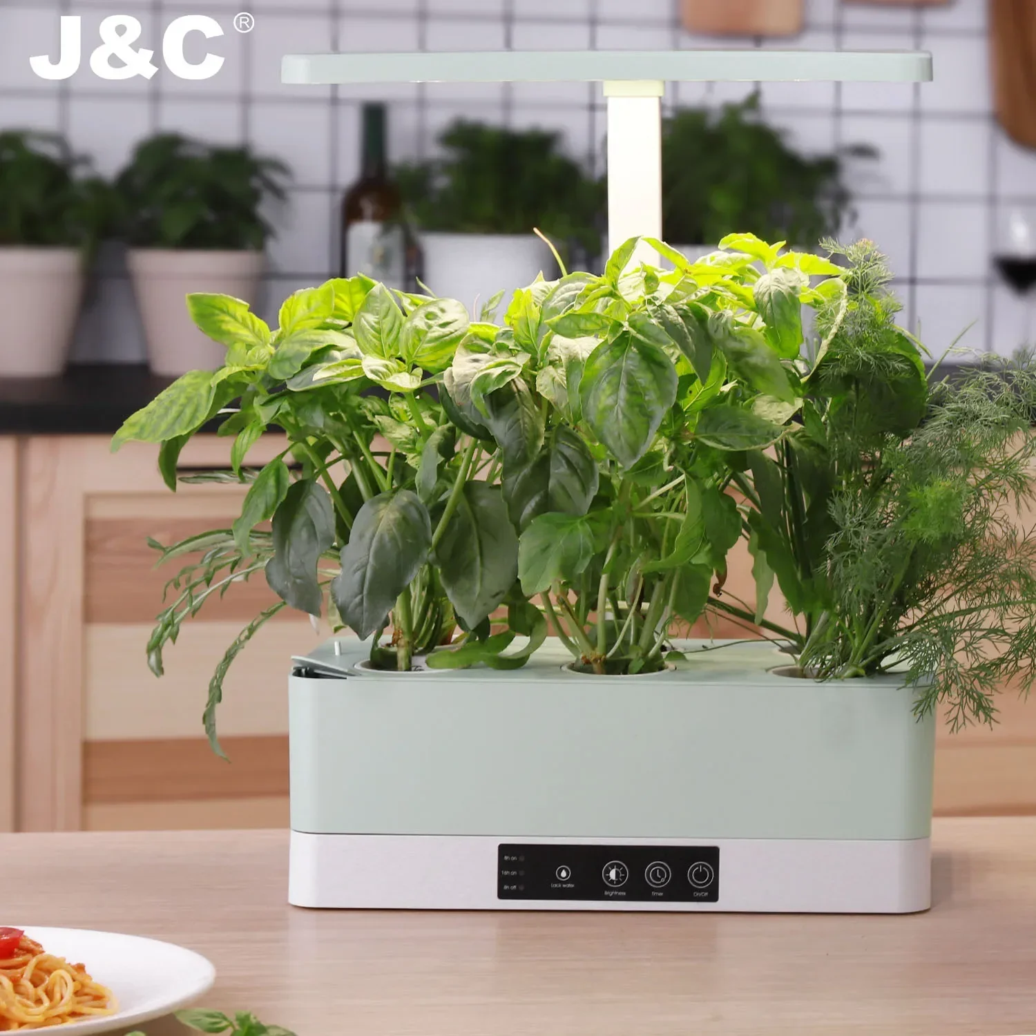 J&C Minigarden Annecy green functional smart mini garden smart garden pot indoor garden decor pot