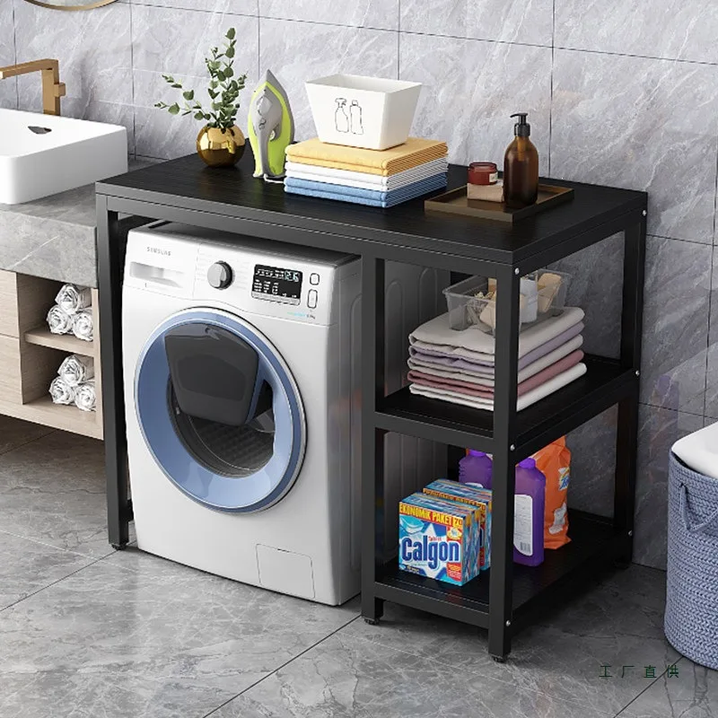 Balcony Shelf Bathroom Storage Rack Washing Machine Storage Rack