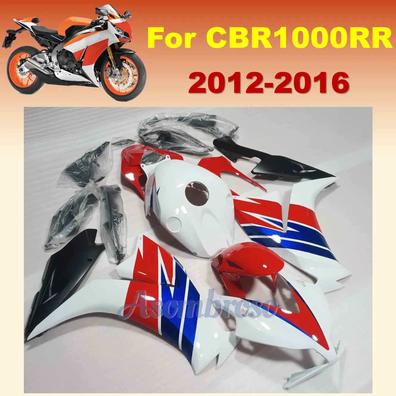 

NEW ABS Whole Fairings kit fit For Honda CBR1000RR 2012 2013 CBR1000 CBR 1000RR 2014 2015 2016 Fairing kits set red white