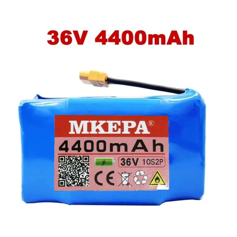 10S2P 36V Lithium Battery Pack | 4400mAh Balance Car Specific Support for Range Suitable for the Entire HoverBoard Series