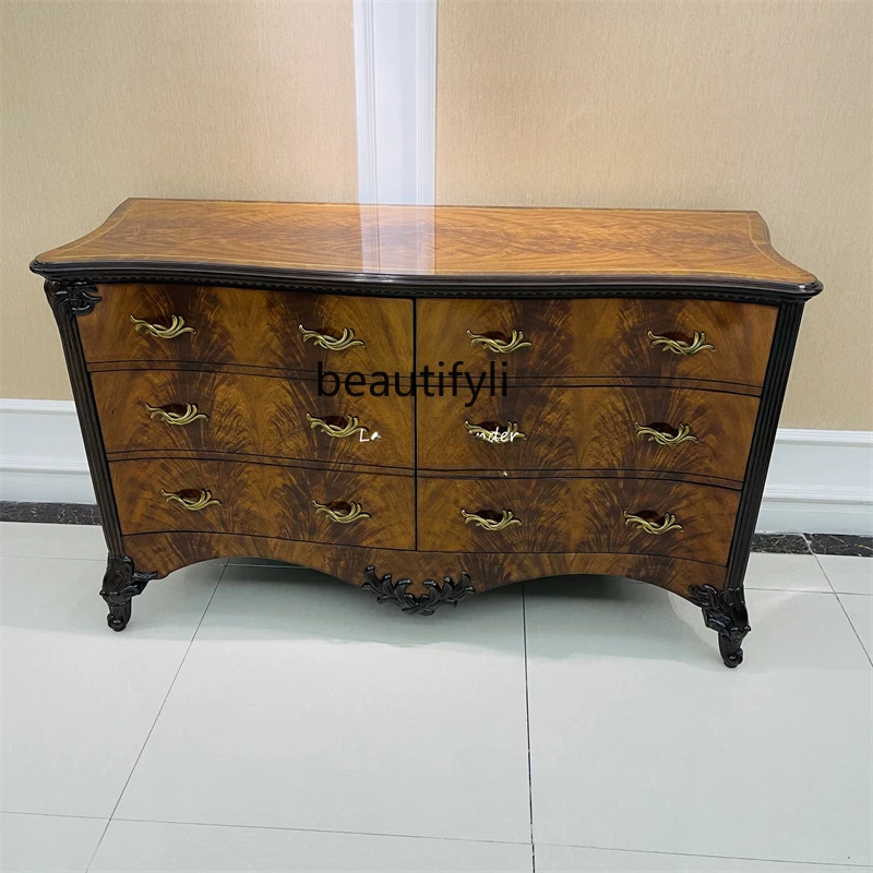 Locker Chest of Drawers Decorative Dining Side Display Cabinet Hallway Hall Cabinet