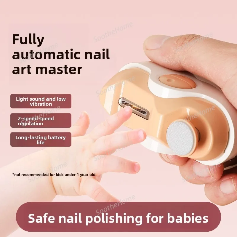New Electric Nail Clippers,nail Sharpening Grinding Tools, Automatic Nail Nfants and Children To Prevent Flesh From Being Pinked