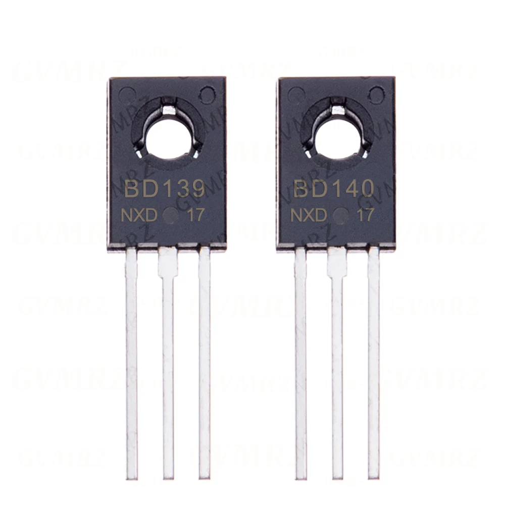 10pcs/lot BD139 BD140 BD139+BD140 Each 5PCS MJE340+MJE350 BD139 BD140 MJE340 MJE350 TO126 matched transistor pair