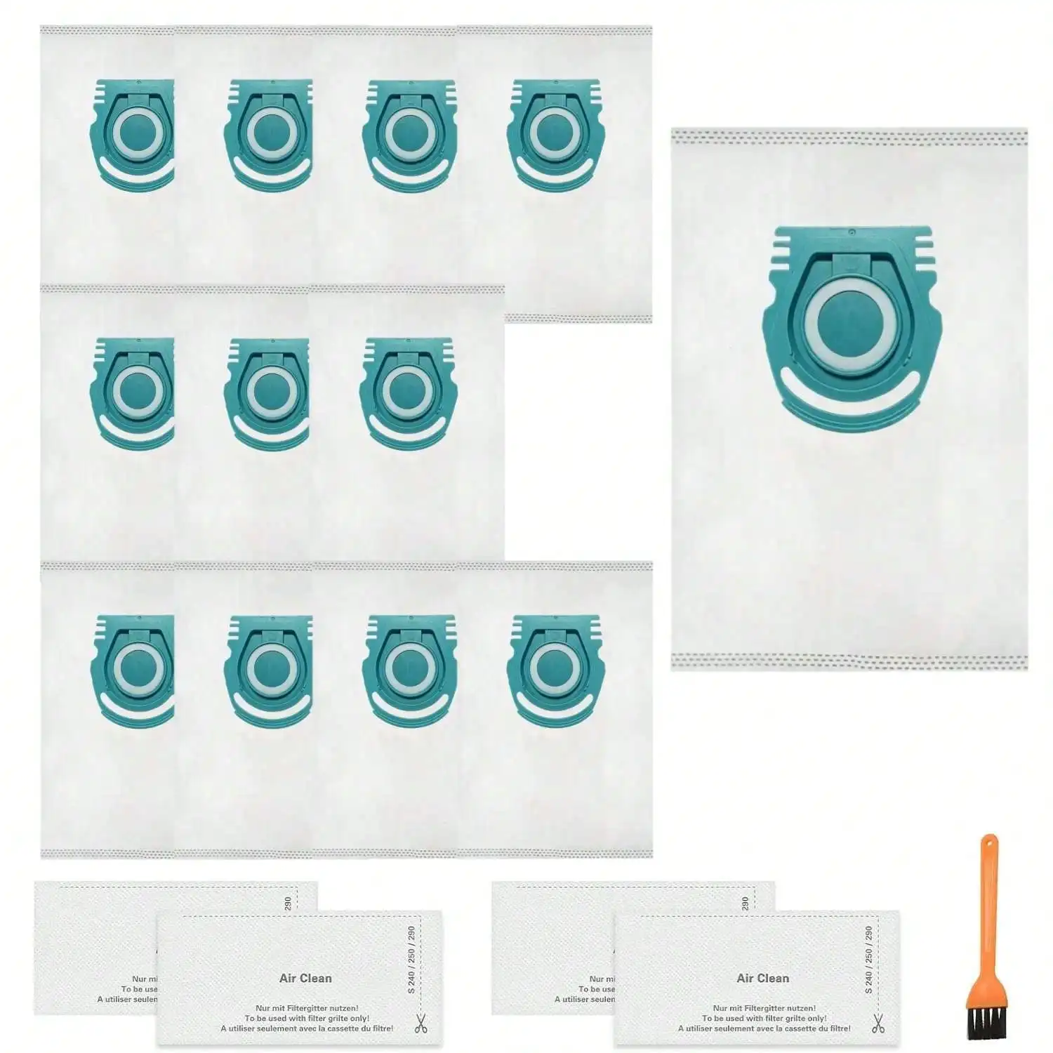 Bolsas para Aspiradora Miele TU Guard L1/ Guard S1/ S8380/ CO Guard M1/ S1 Parquet XL/ S1 Junior/ L1 Junior/ S1 Parquet Flex